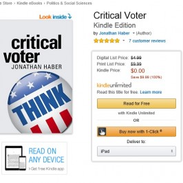 Critical Voter – Free This Week